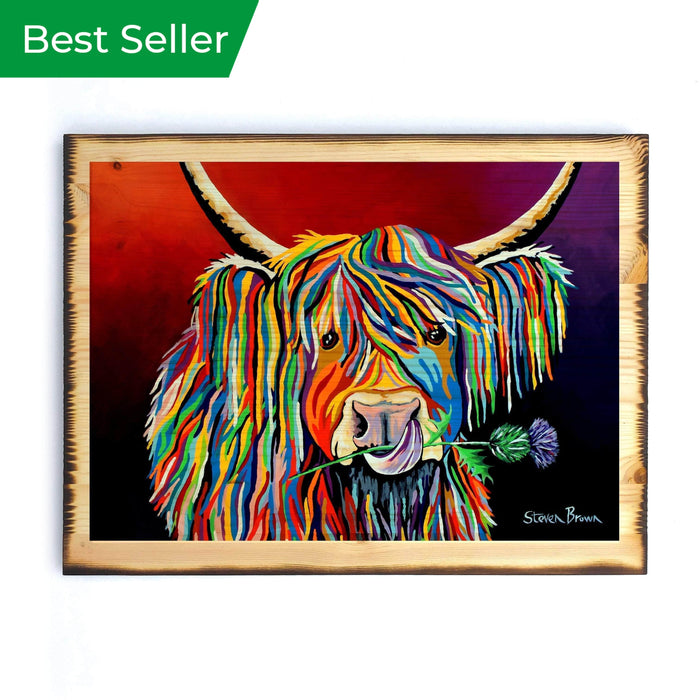 Lizzie McCoo - Wooden Print