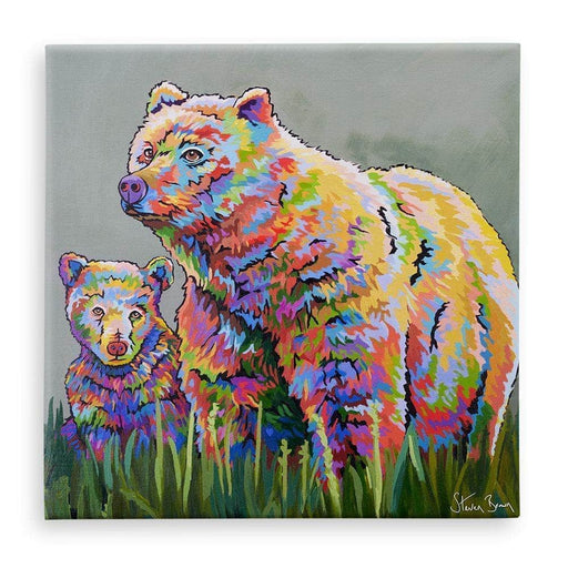 Mam McBear & The Wean - Canvas Prints