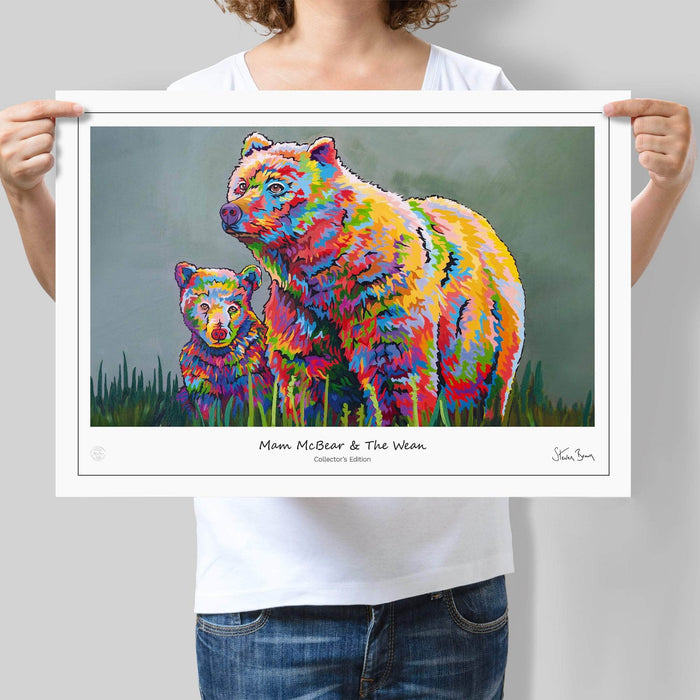 Mam McBear & The Wean - Collector's Edition Prints