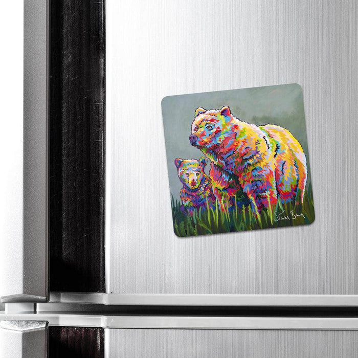 Mam McBear & The Wean - Fridge Magnet