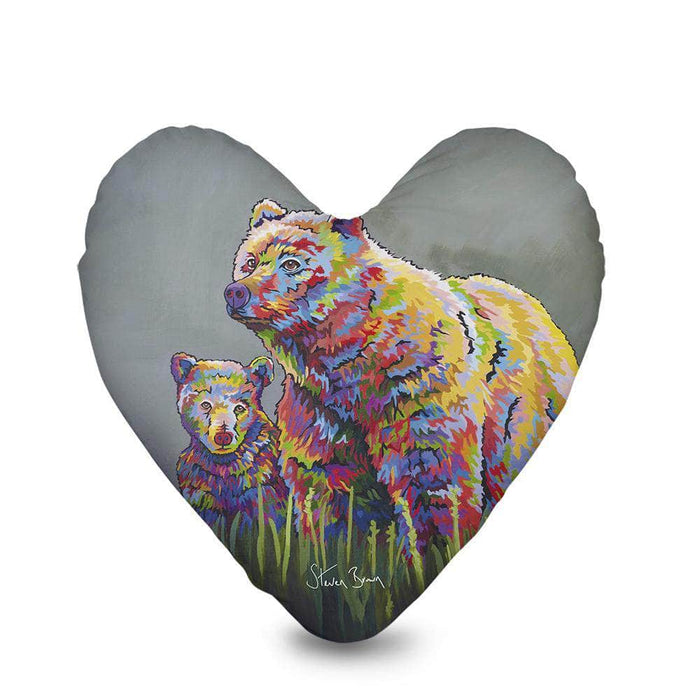 Mam McBear & The Wean - Heart Cushion