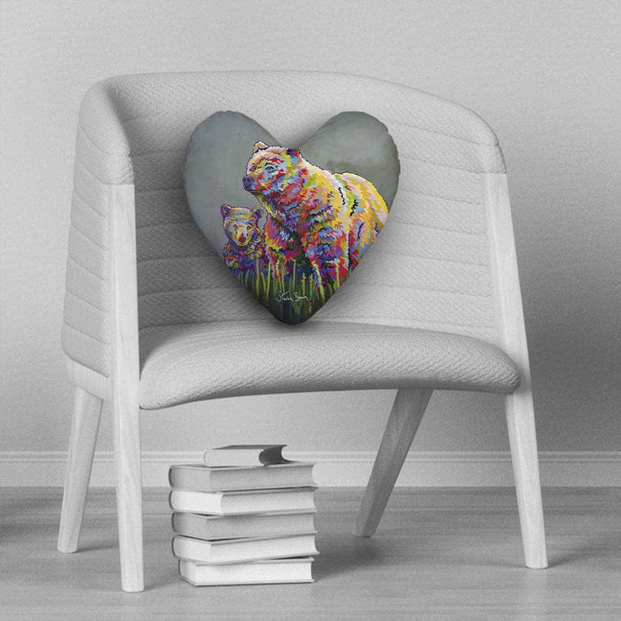 Mam McBear & The Wean - Heart Cushion