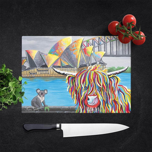 Mick McCoo - Glass Chopping Board