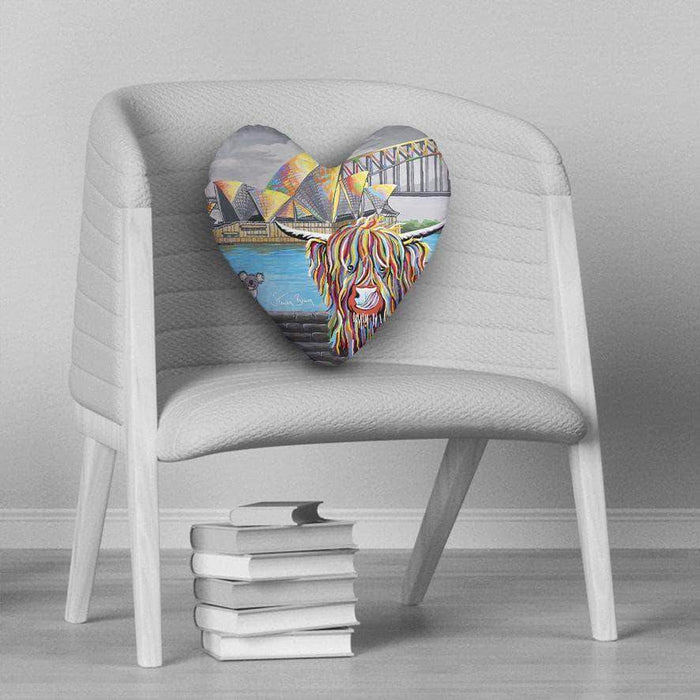 Mick McCoo - Heart Cushion