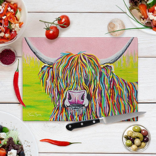 Nan McCoo - Glass Chopping Board