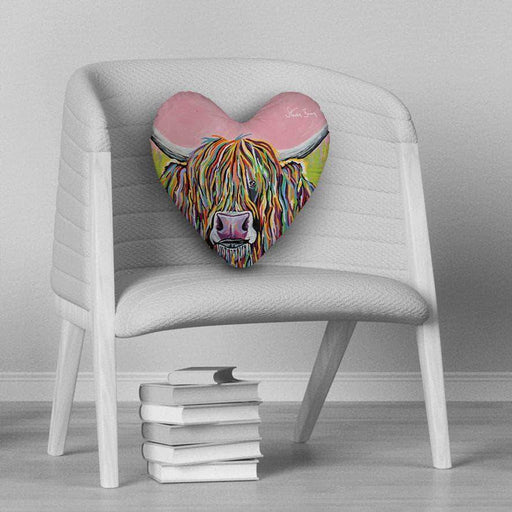 Nan McCoo - Heart Cushion