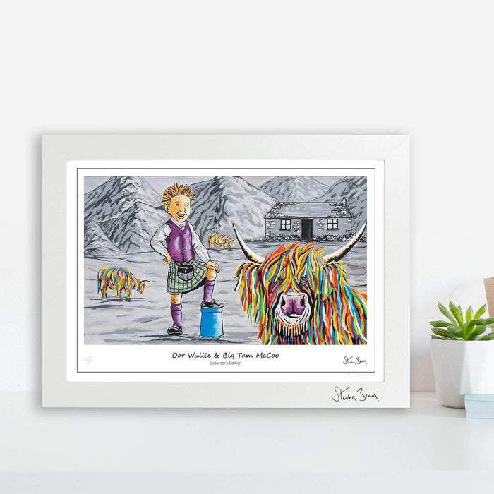 Oor Wullie & Big Tam McCoo - Collector's Edition Prints