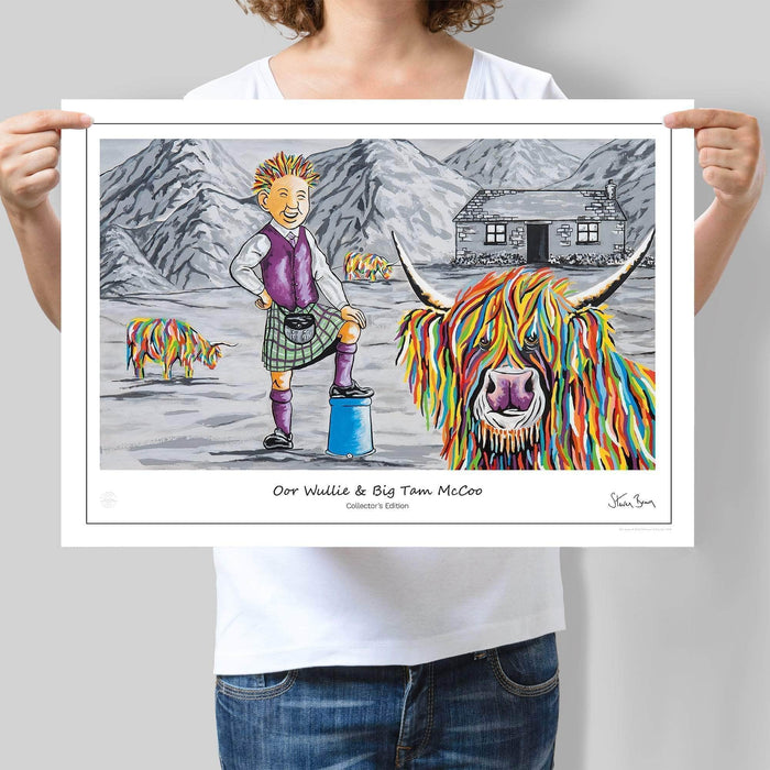 Oor Wullie & Big Tam McCoo - Collector's Edition Prints