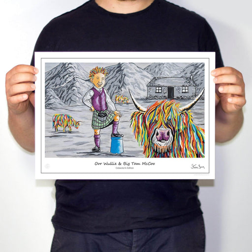 Oor Wullie & Big Tam McCoo - Collector's Edition Prints