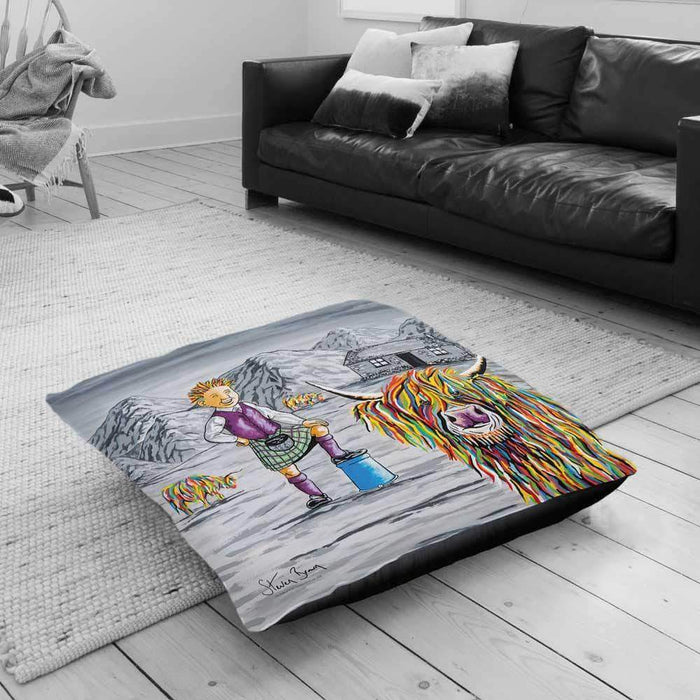 Oor Wullie Big Tam McCoo - Floor Cushion