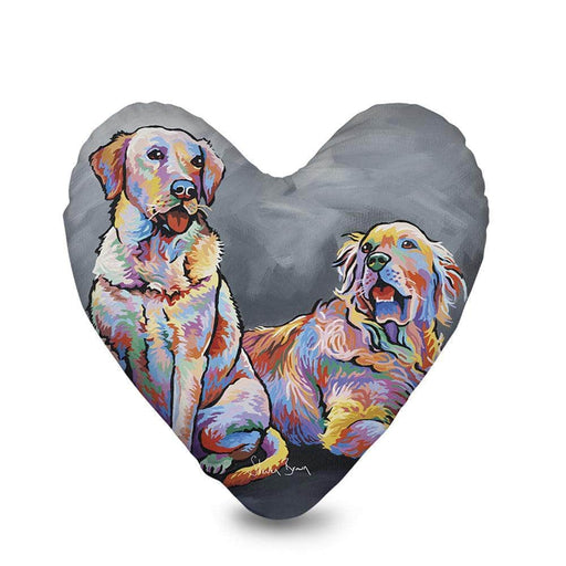 Paul & Linda McDug - Heart Cushion