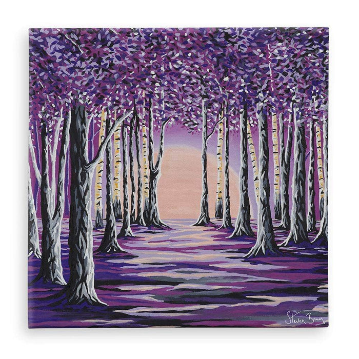 Purple Forest - Canvas Prints