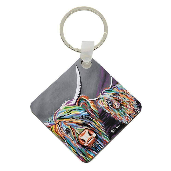 Rab & Isa McCoo - Acrylic Keyring