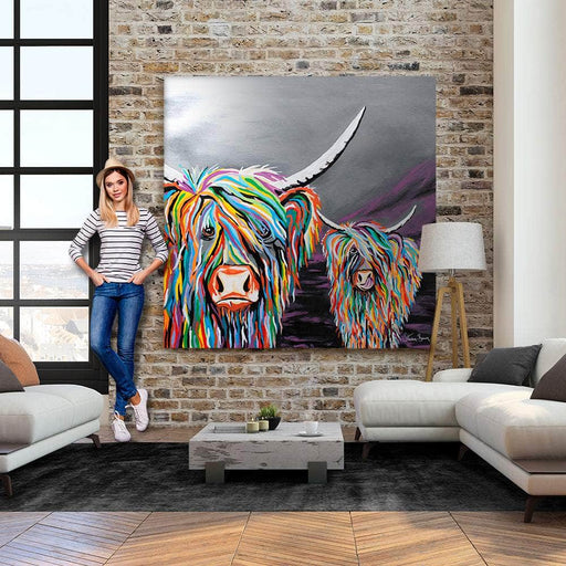 Rab & Isa McCoo - XXXXL Canvas Print