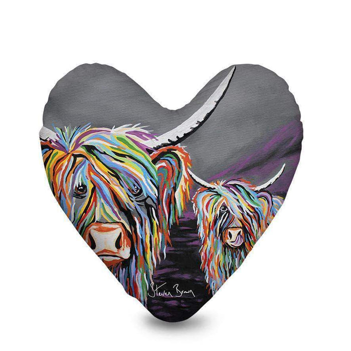 Rab & Isa McCoo - Heart Cushion