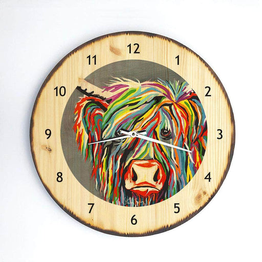 Rab McCoo - Wooden Clock