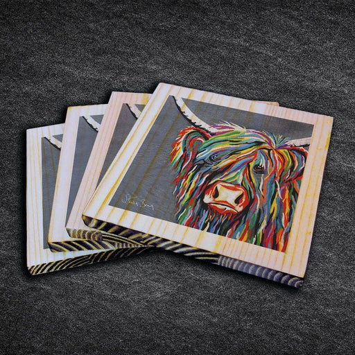 Rab McCoo - Wooden Coasters