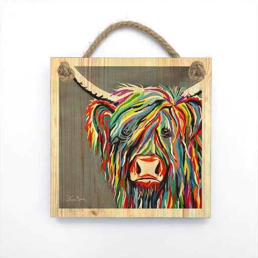 Rab McCoo - Wooden Wall Plaque