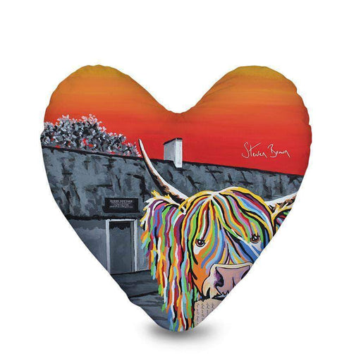 Rabbie McCoo - Heart Cushion