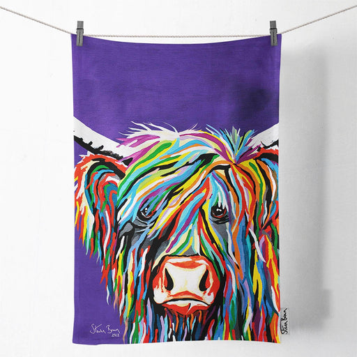 Rainbow Rab McCoo - Tea Towel