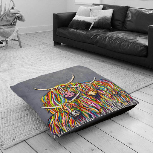 Ross & Claire McCoo - Floor Cushion