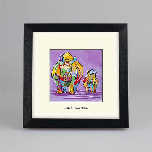 Ruth & Roxy McZoo - Digital Mounted Print