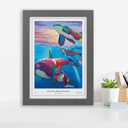 Save The Ocean Families - Collector's Edition Prints