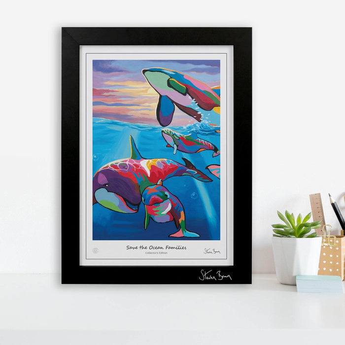 Save The Ocean Families - Collector's Edition Prints