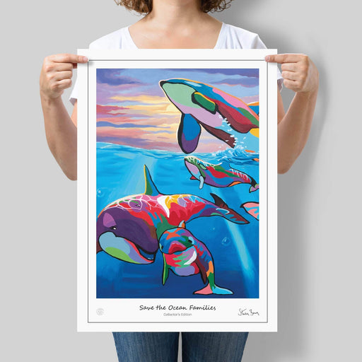 Save The Ocean Families - Collector's Edition Prints