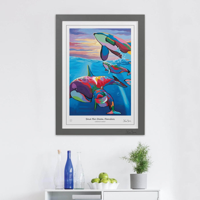 Save The Ocean Families - Collector's Edition Prints