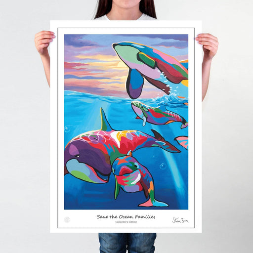 Save The Ocean Families - Collector's Edition Prints