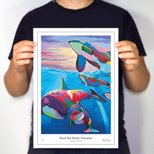 Save The Ocean Families - Collector's Edition Prints