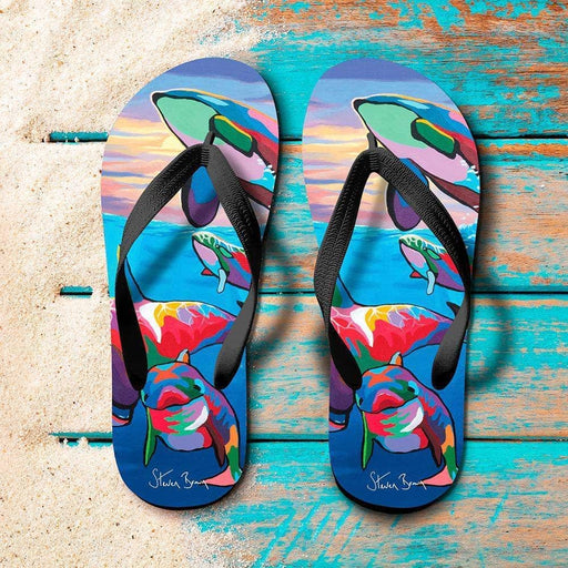 Save The Ocean Families - Flip Flops