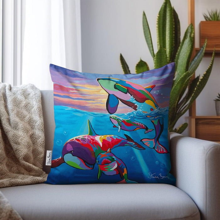 Save the Ocean Families - Cushions