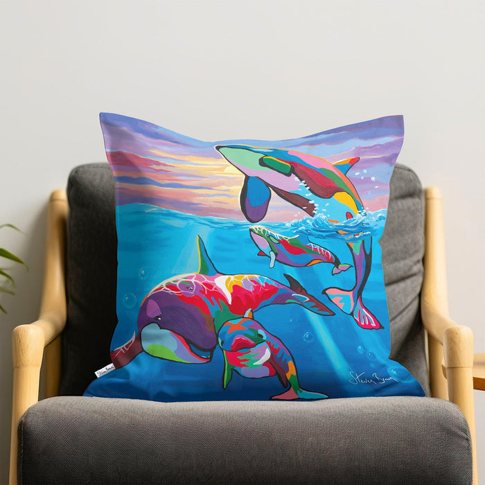 Save the Ocean Families - Cushions