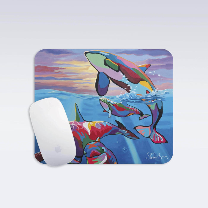 Save the Ocean Families - Mouse Mat