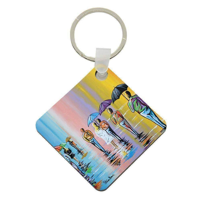 Scottish Summer - Acrylic Keyring