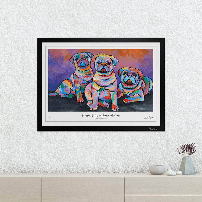 Scotty, Billy & Pugz McDug - Collector's Edition Prints