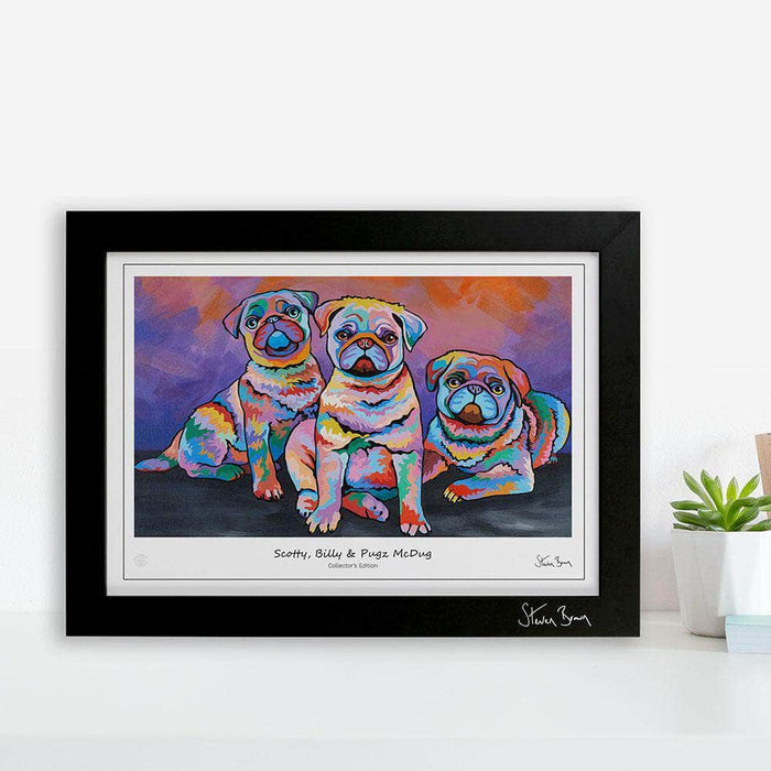 Scotty, Billy & Pugz McDug - Collector's Edition Prints