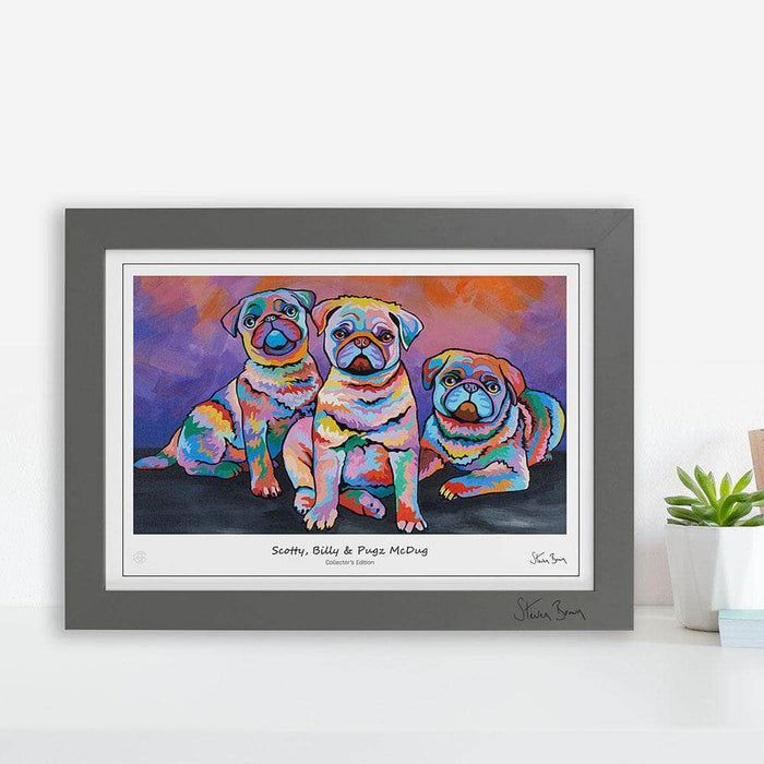 Scotty, Billy & Pugz McDug - Collector's Edition Prints