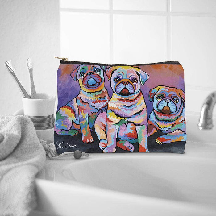 Scotty, Billy & Pugz McDug - Cosmetic Bag