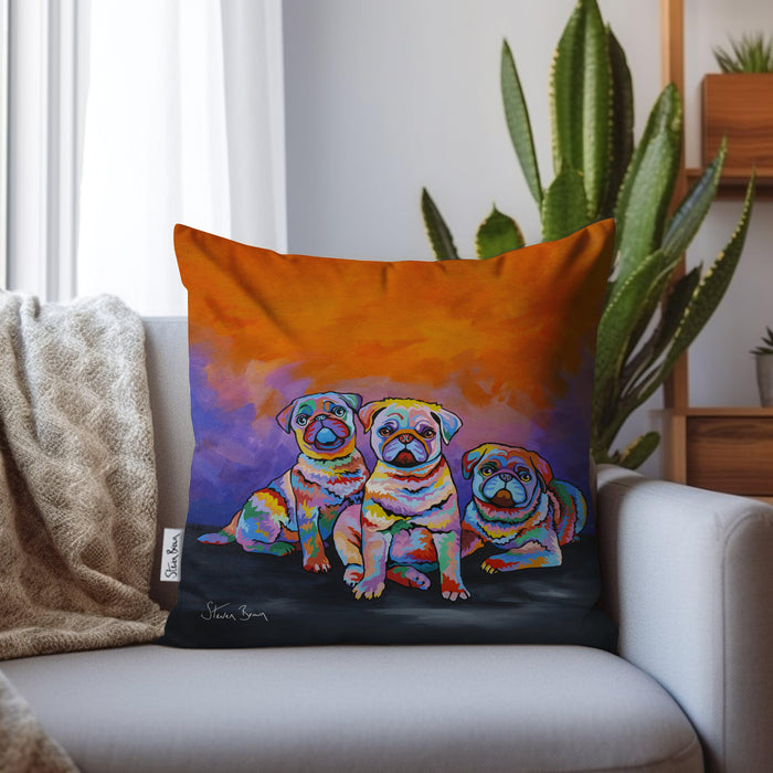 Scotty, Billy & Pugz McDug - Cushions