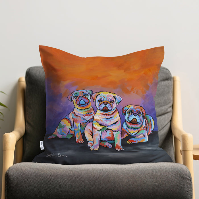 Scotty, Billy & Pugz McDug - Cushions