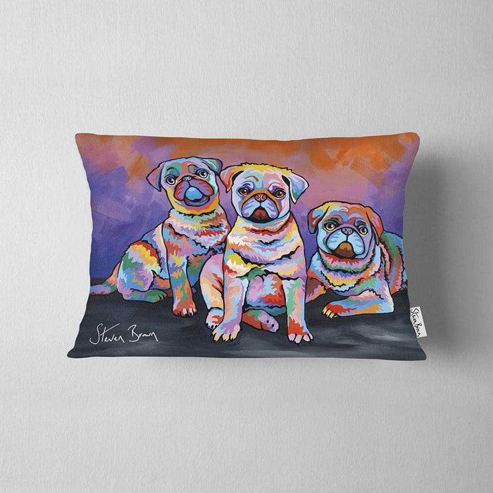 Scotty, Billy & Pugz McDug - Cushions