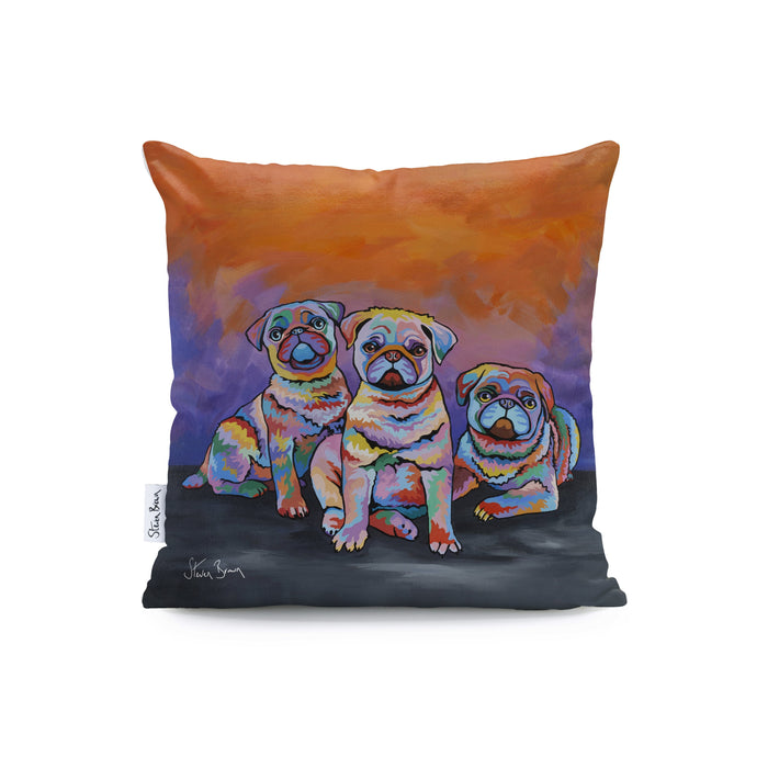 Scotty, Billy & Pugz McDug - Cushions