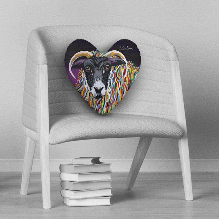 Shug McEwe - Heart Cushion