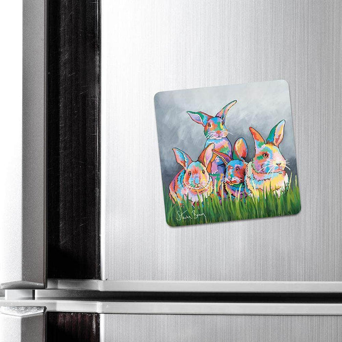 The McBunnies - Fridge Magnet