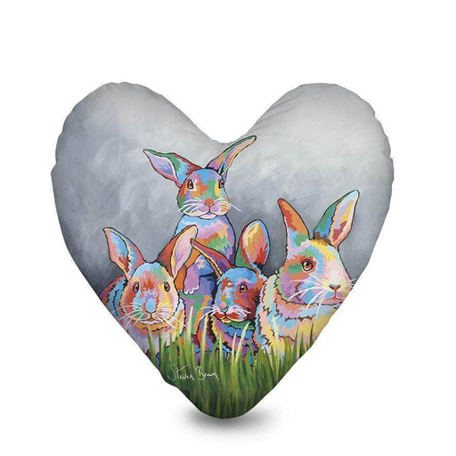 The McBunnies - Heart Cushion