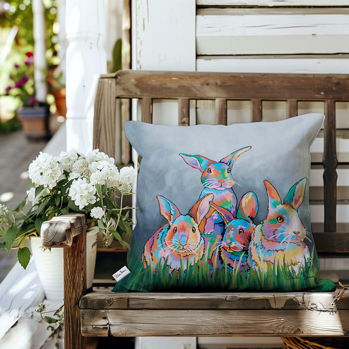 The McBunnies - Outdoor Cushions