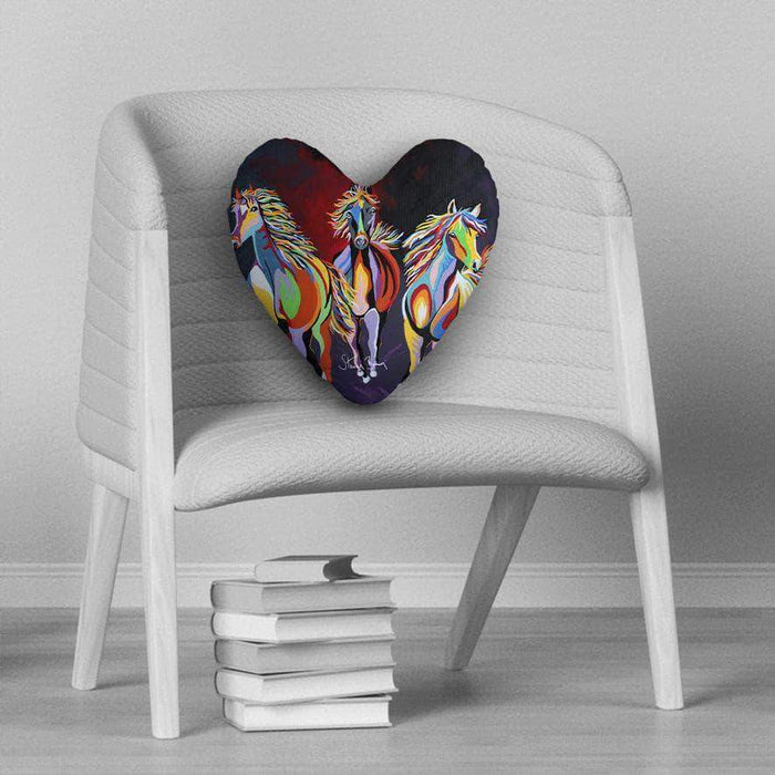 The Wild McCuddy's - Heart Cushion